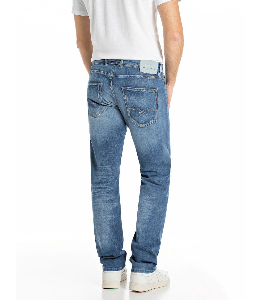 ストレートフィットGROVER 11.5oz Hyper Flex ブルーデニム 詳細画像 ブルー 2